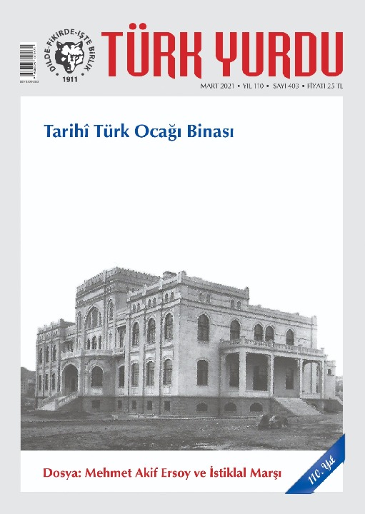 Türk Yurdu Mart 2021