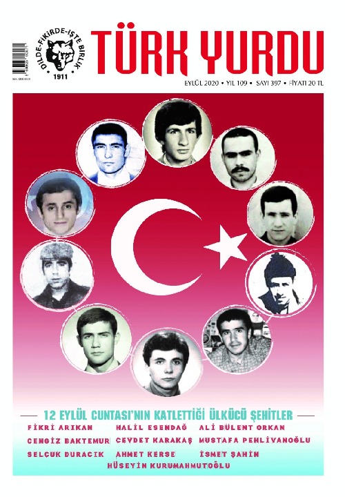 Türk Yurdu Eylül 2020